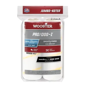 165mm x 10mm Wooster Jumbo-Koter Pro Doo-z Mini Roller Sleeves