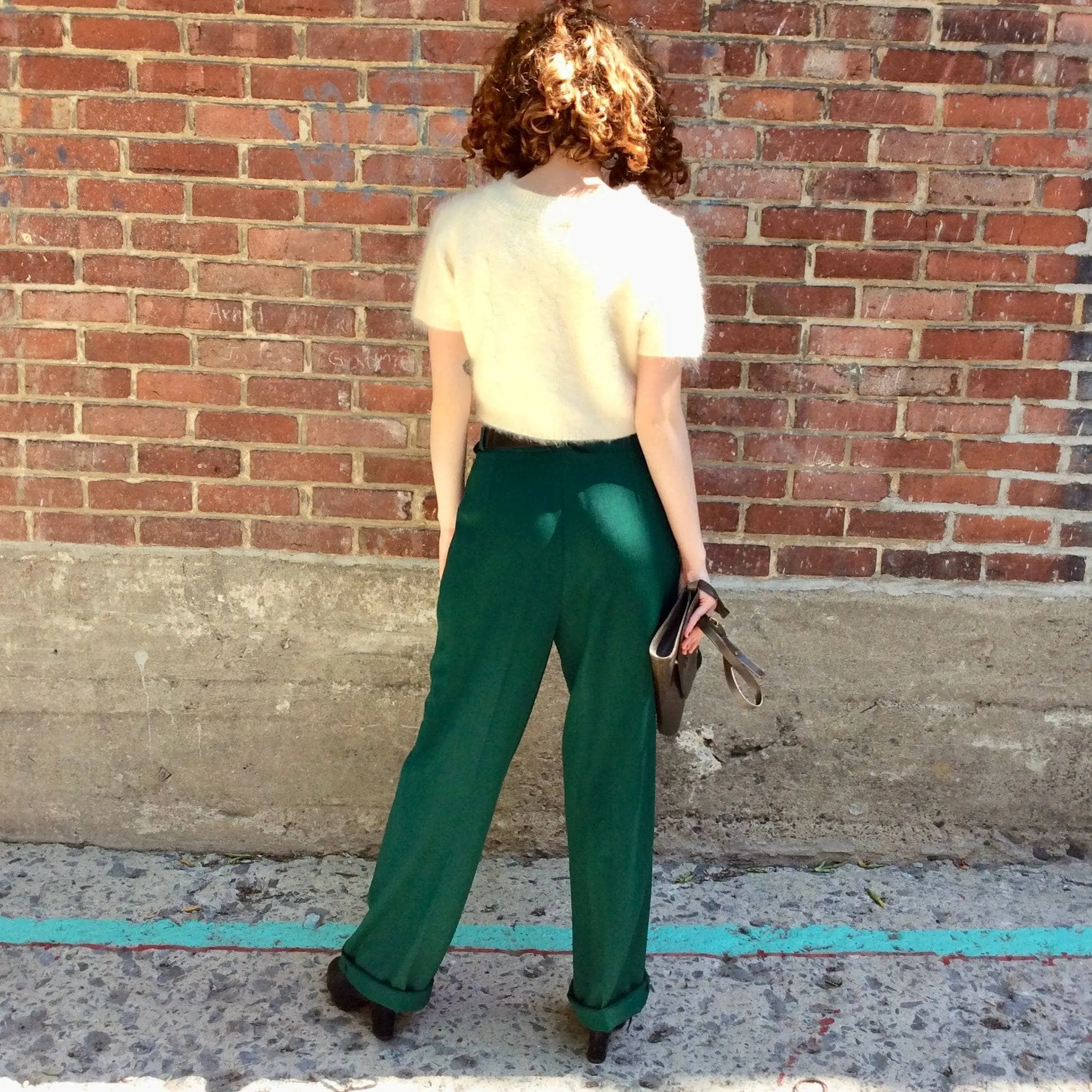 1980s Guy Laroche High-waisted Dress Pants Medium