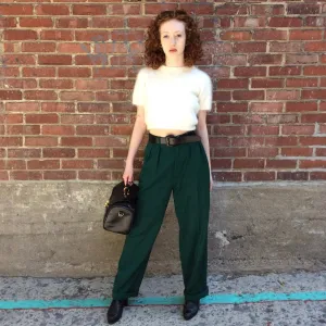 1980s Guy Laroche High-waisted Dress Pants Medium