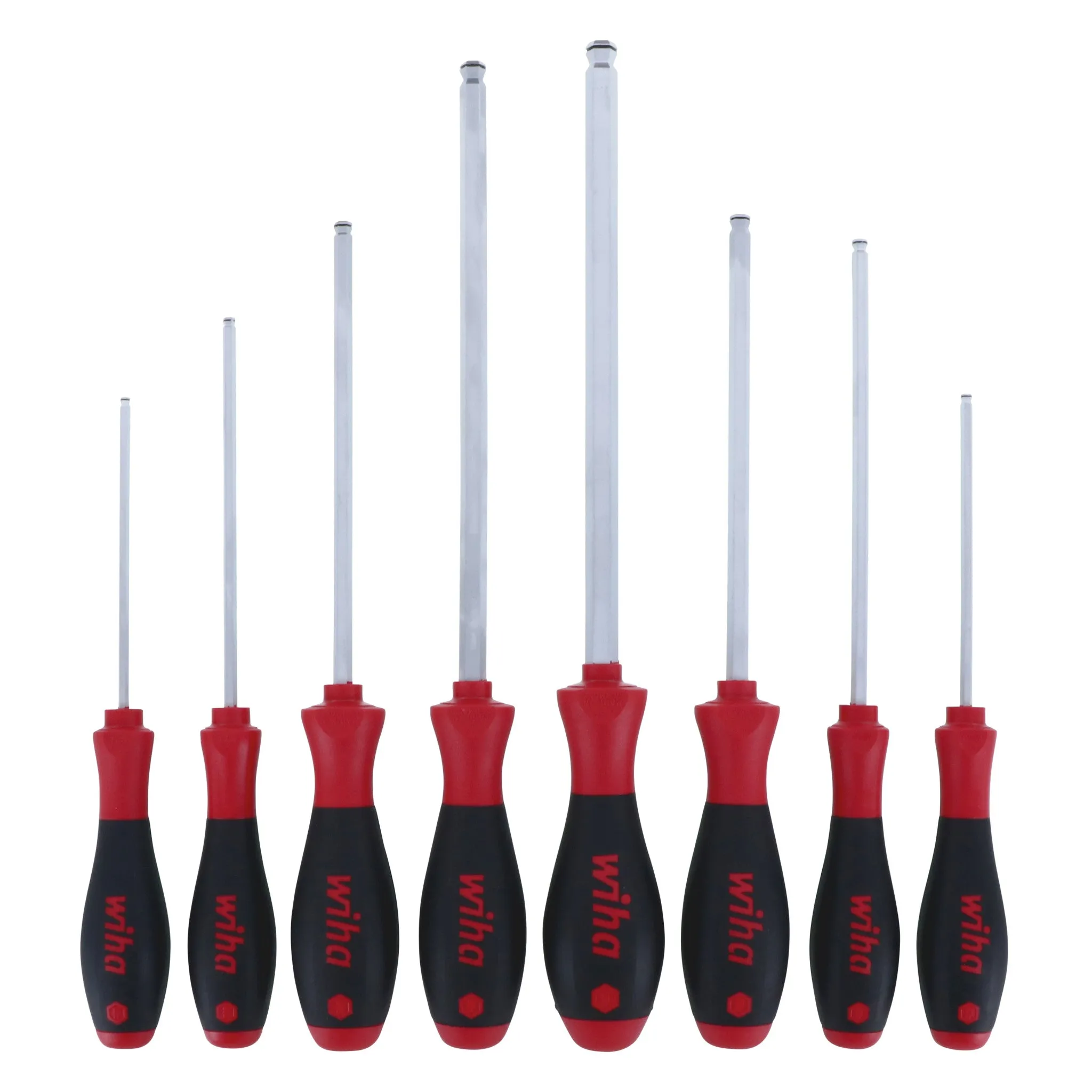 8 Piece SoftFinish MagicRing Ball End Screwdriver Set