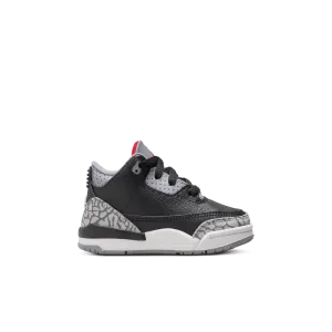 Air Jordan 3 Retro TD 'Black Cement'