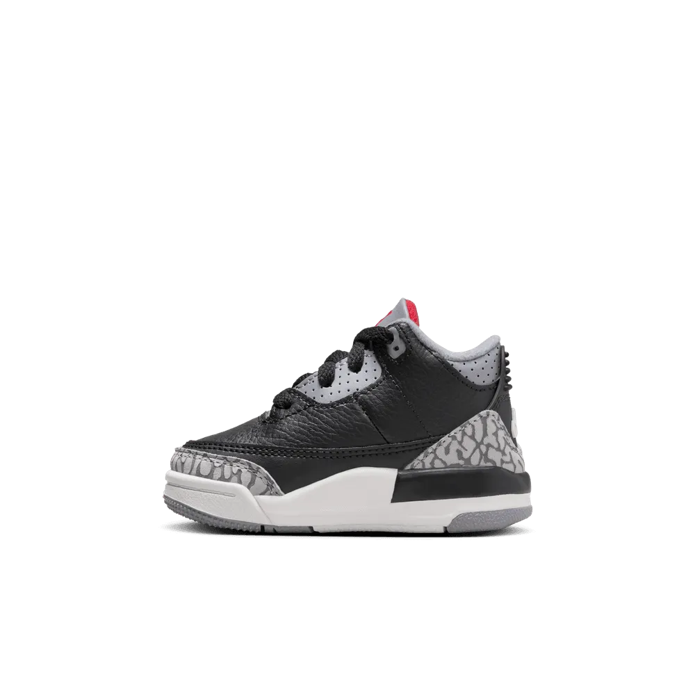 Air Jordan 3 Retro TD 'Black Cement'