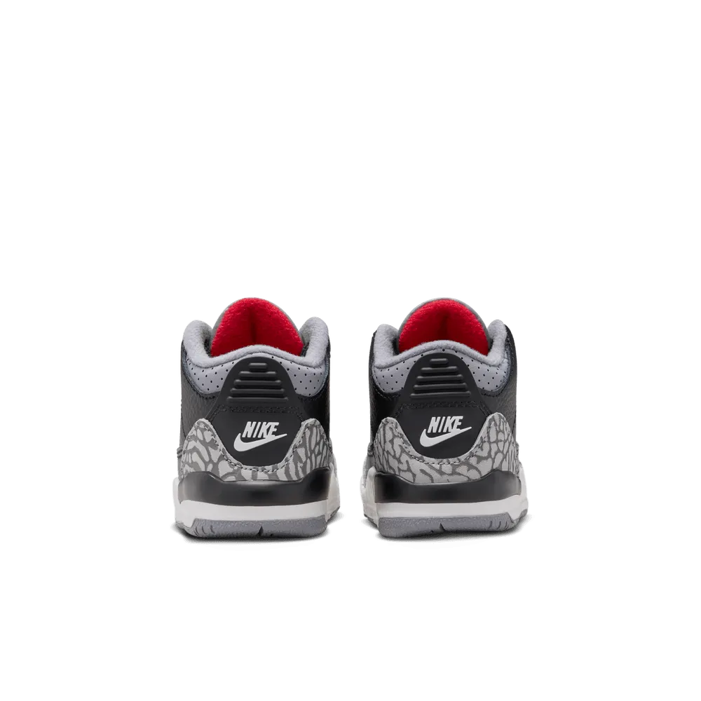 Air Jordan 3 Retro TD 'Black Cement'