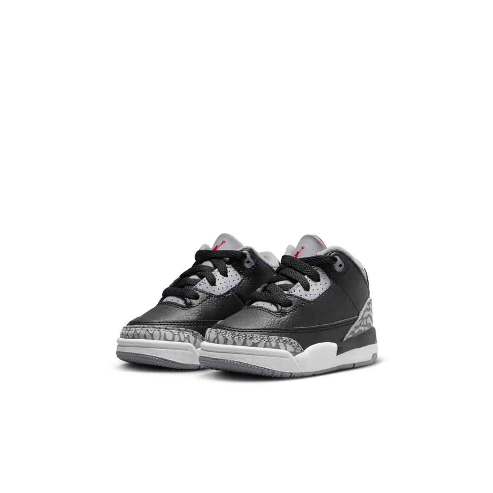 Air Jordan 3 Retro TD 'Black Cement'