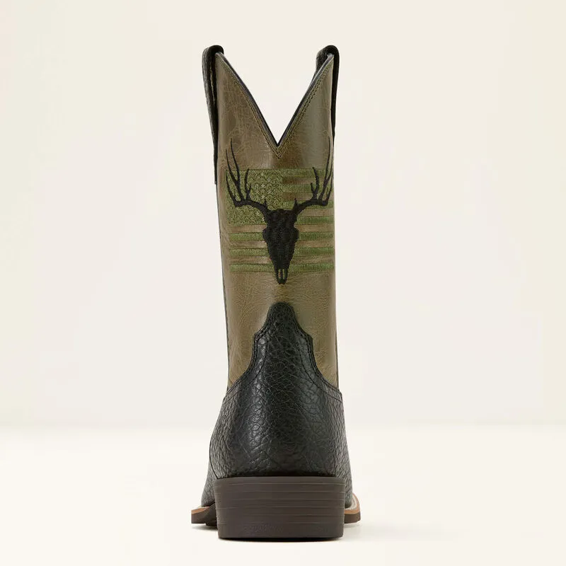 Ariat Men's Sport Antlers Cowboy Boot