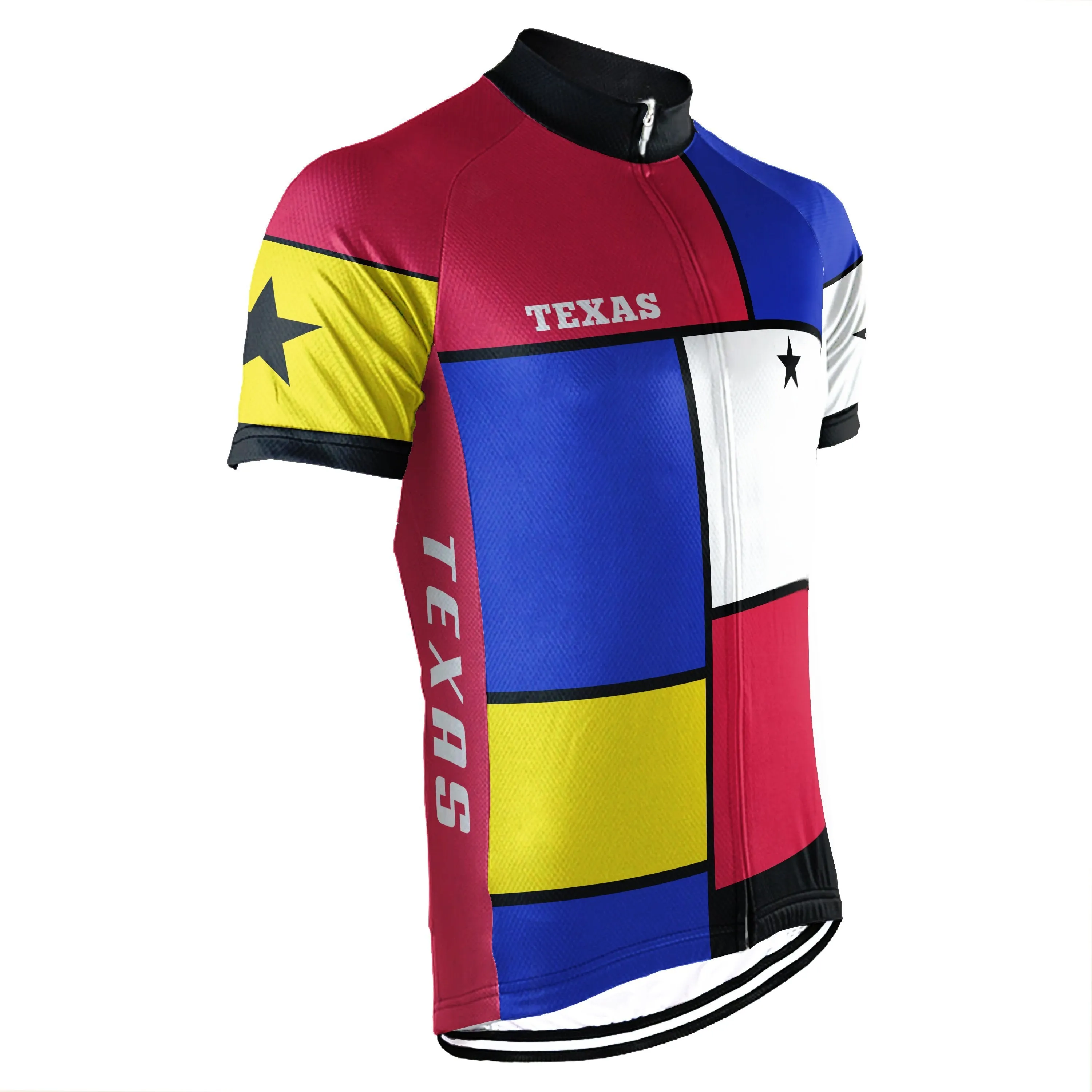 Awesome Texas Short Sleeve Cycling Jersey for Men