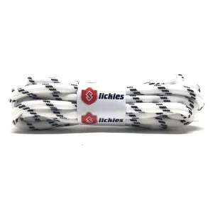 Balenciaga Laces 2TONE Rope -  White with Black Diamonds