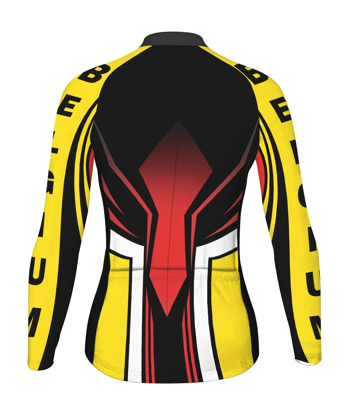 Belgium Long Sleeve Cycling Jersey for Women