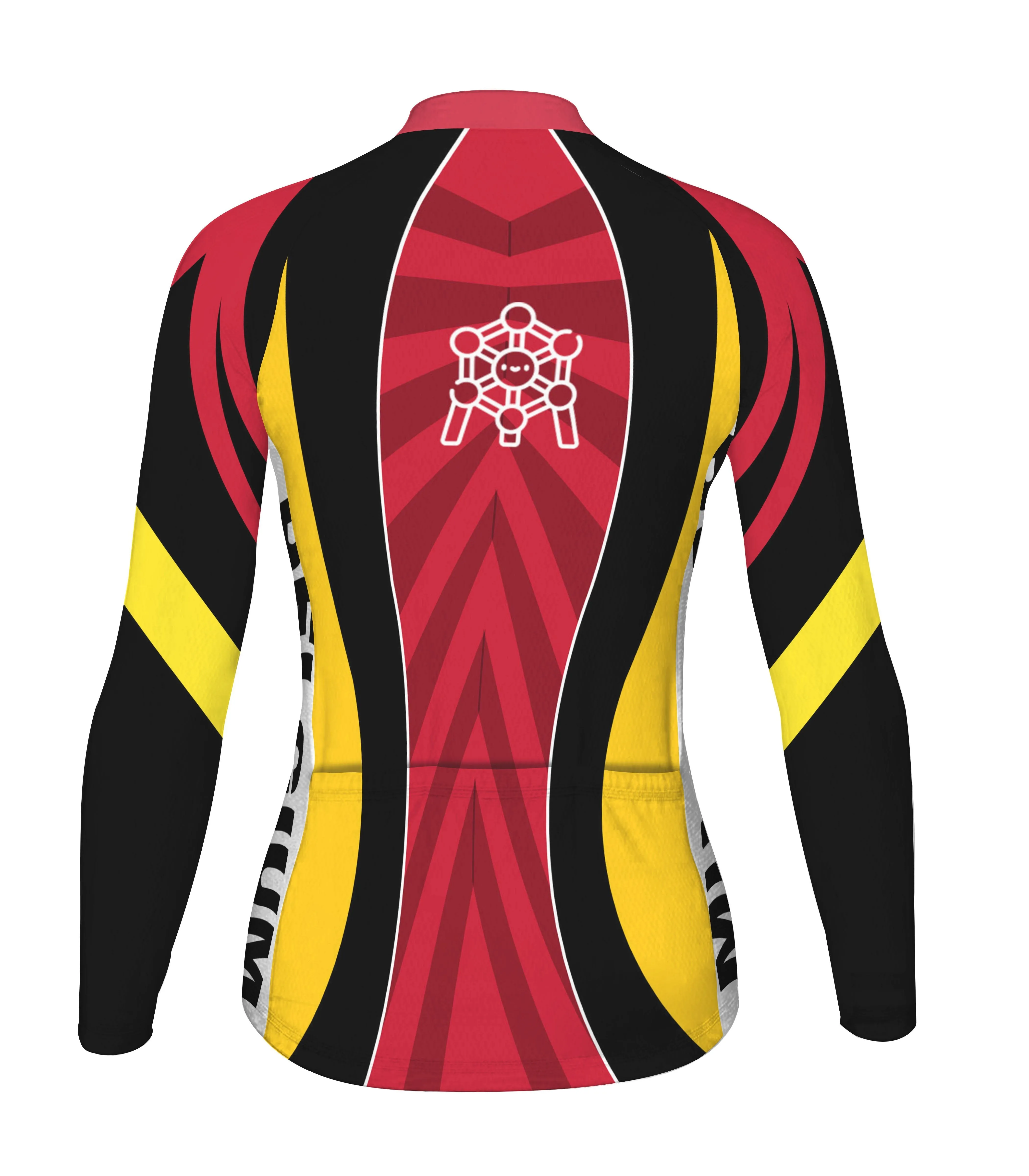 Belgium Long Sleeve Cycling Jersey for Women