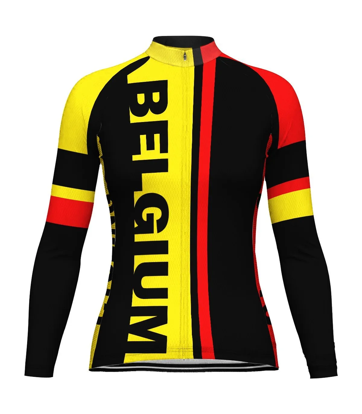 Belgium Long Sleeve Cycling Jersey for Women