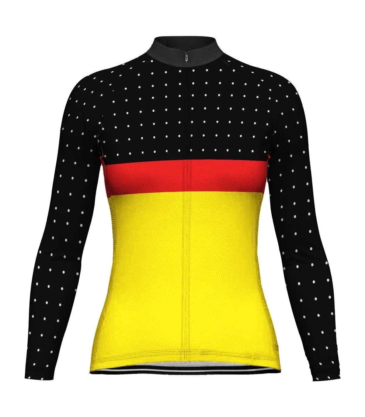 Belgium Long Sleeve Cycling Jersey for Women