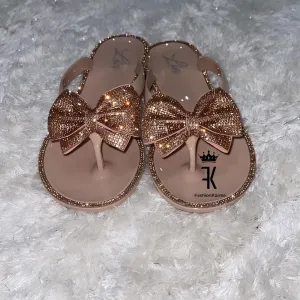 Bella Rhinestone Sandals - Beige