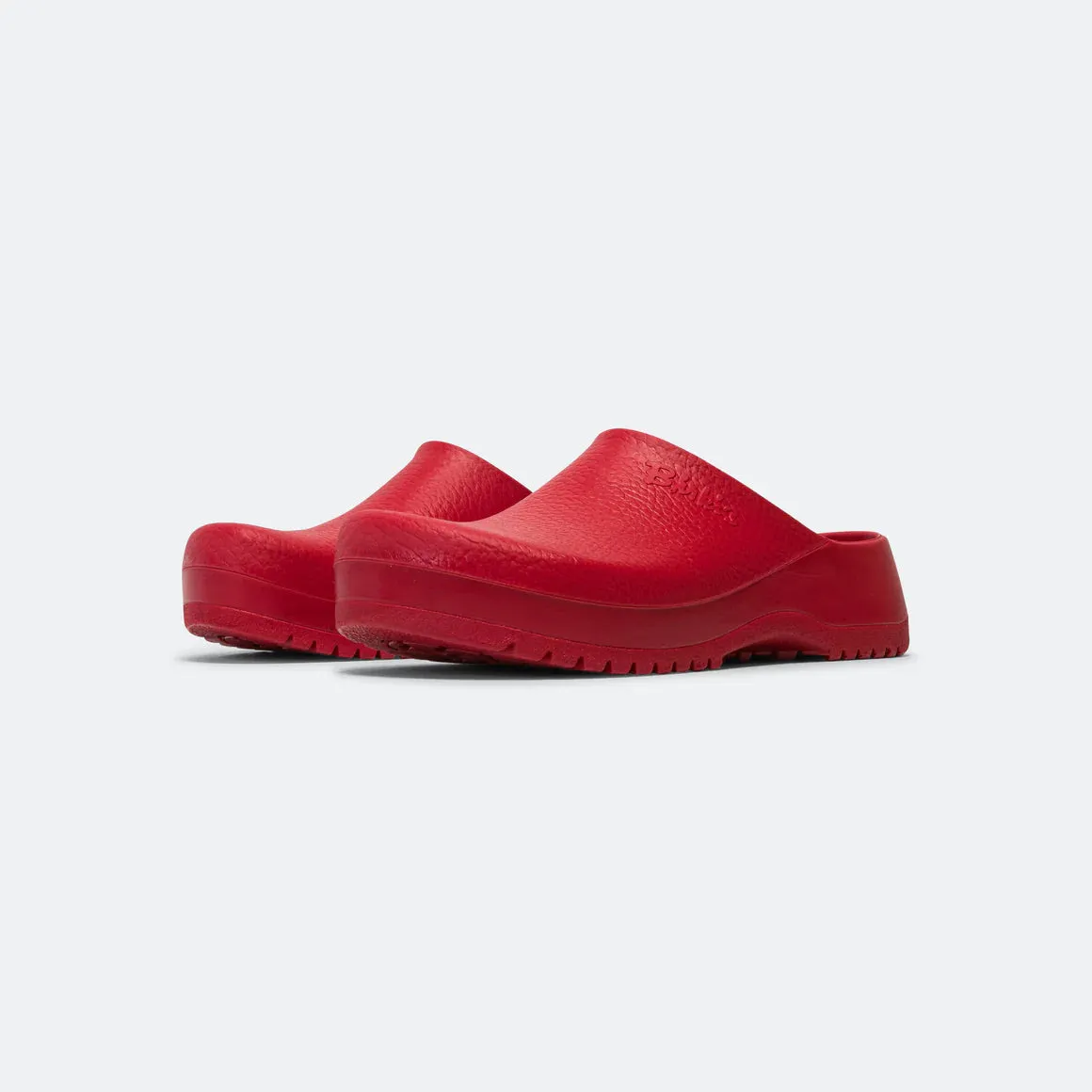 Birkenstock Super Birki Red Polyurethane Regular