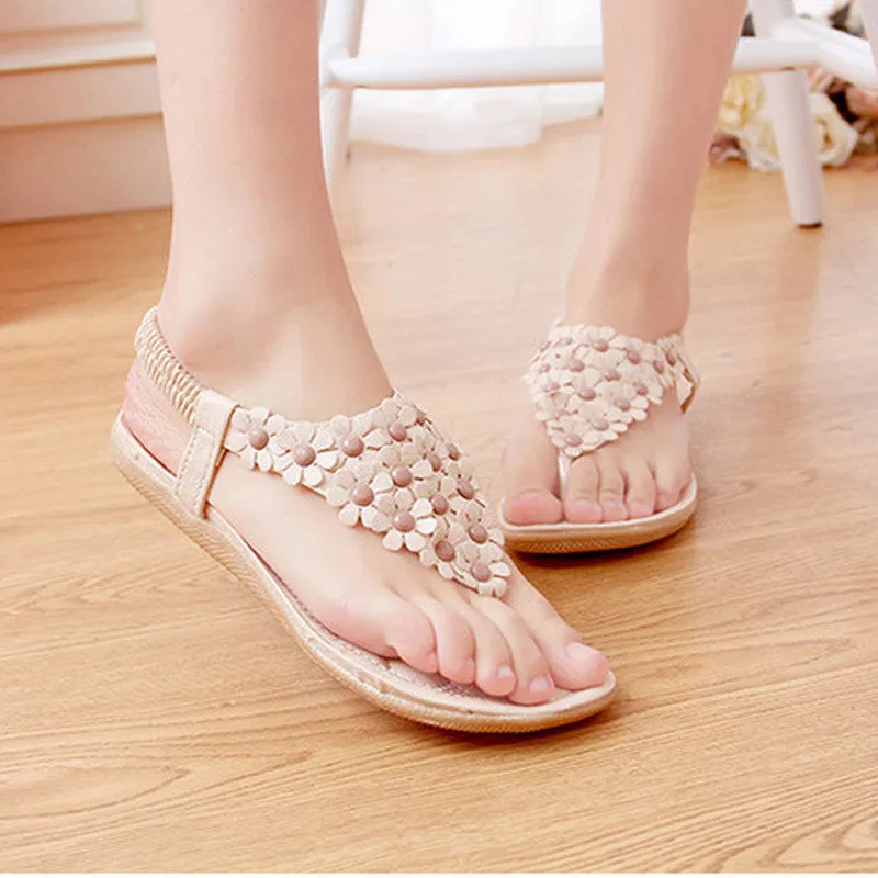 Bohemian Flower Sandals