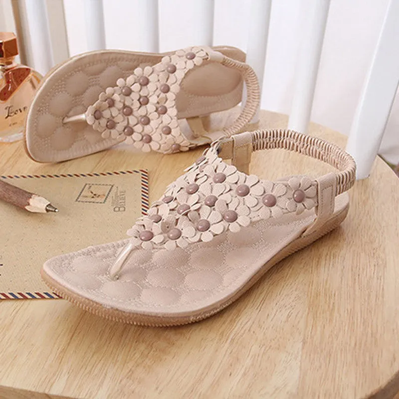 Bohemian Flower Sandals