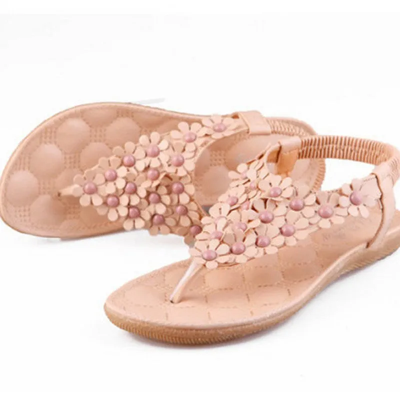 Bohemian Flower Sandals