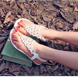 Bohemian Flower Sandals
