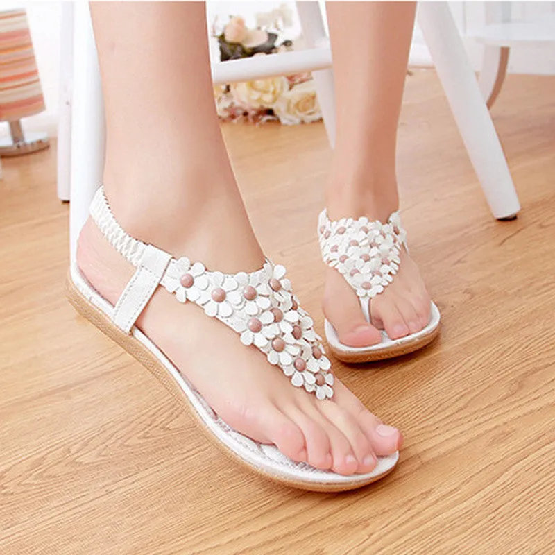 Bohemian Flower Sandals