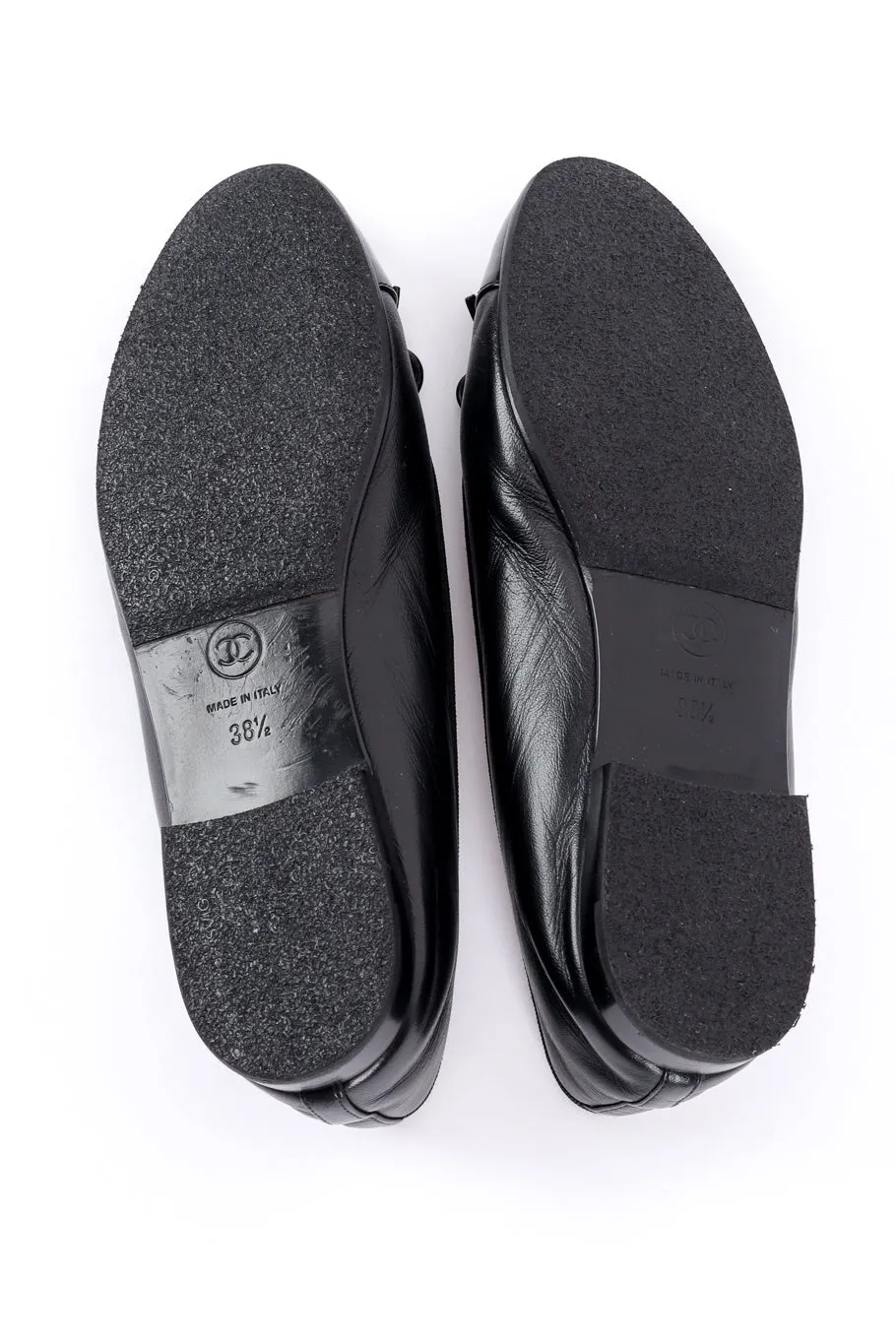 Cap Toe Leather Ballet Flats II