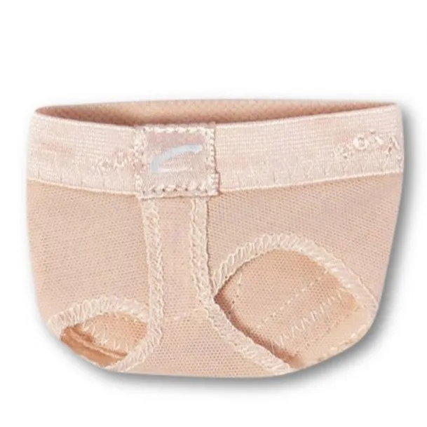 Capezio FootUndeez | H07 | Lyrical foot pads | Tan | Lt. Suntan | Espresso | Black