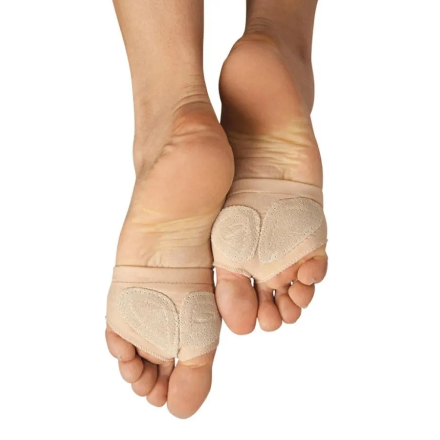 Capezio FootUndeez | H07 | Lyrical foot pads | Tan | Lt. Suntan | Espresso | Black