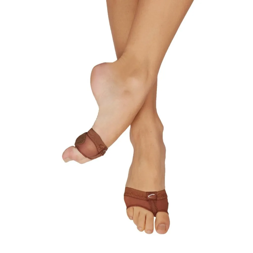 Capezio FootUndeez | H07 | Lyrical foot pads | Tan | Lt. Suntan | Espresso | Black