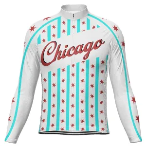 Chicago Long Sleeve Cycling Jersey for Men
