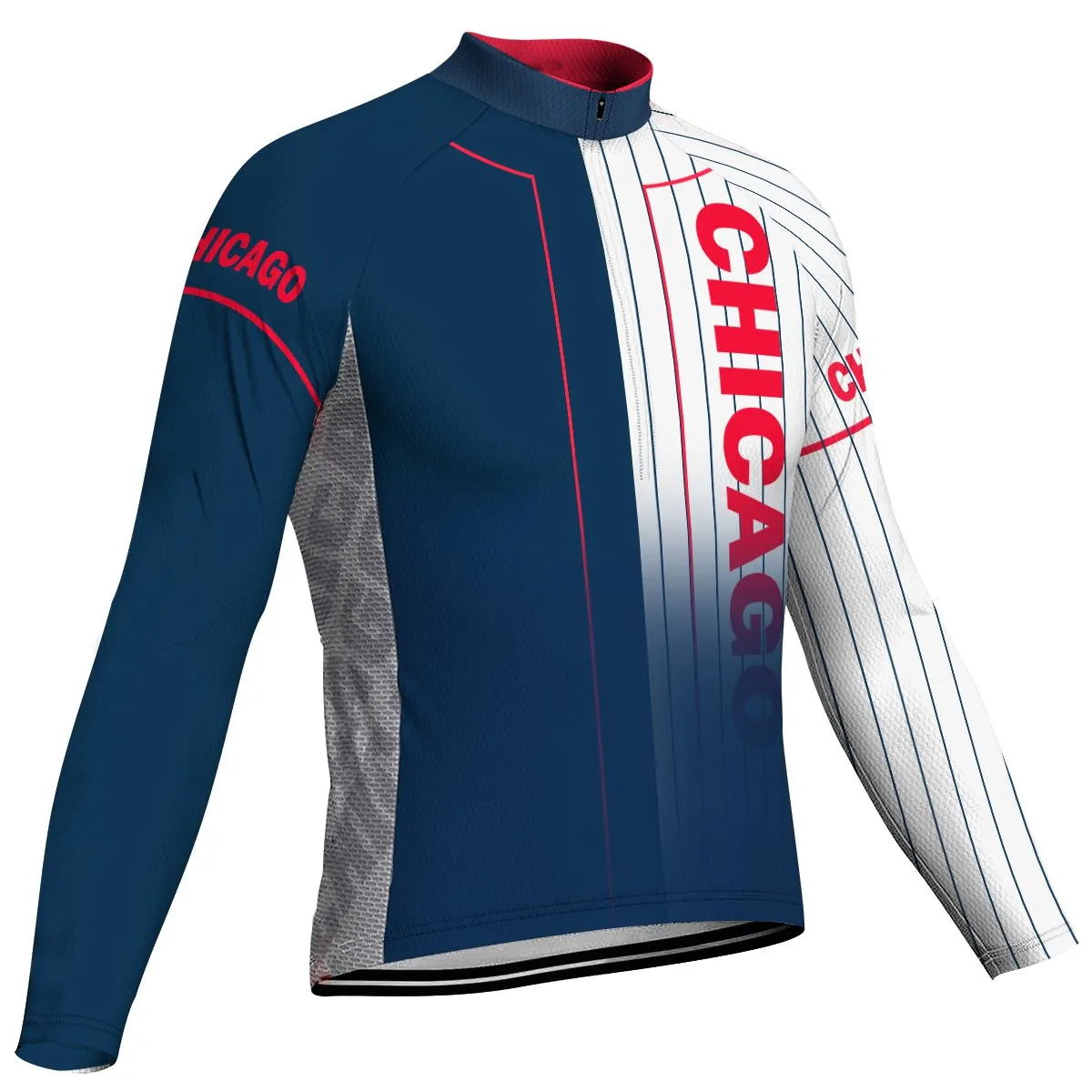 Chicago Long Sleeve Cycling Jersey for Men