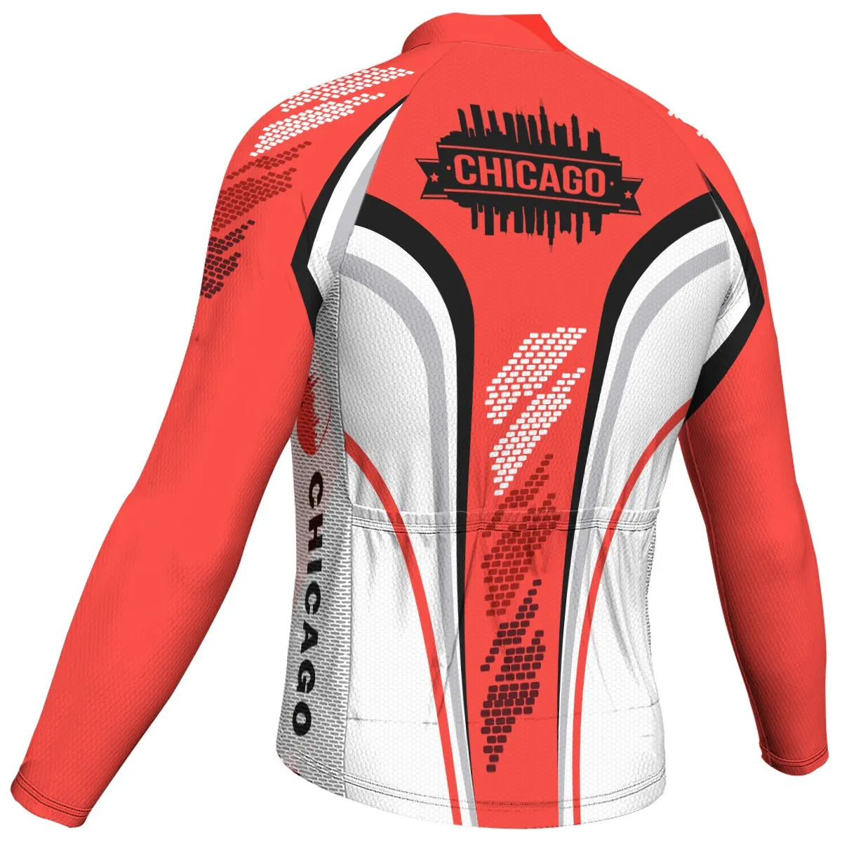 Chicago Long Sleeve Cycling Jersey for Men