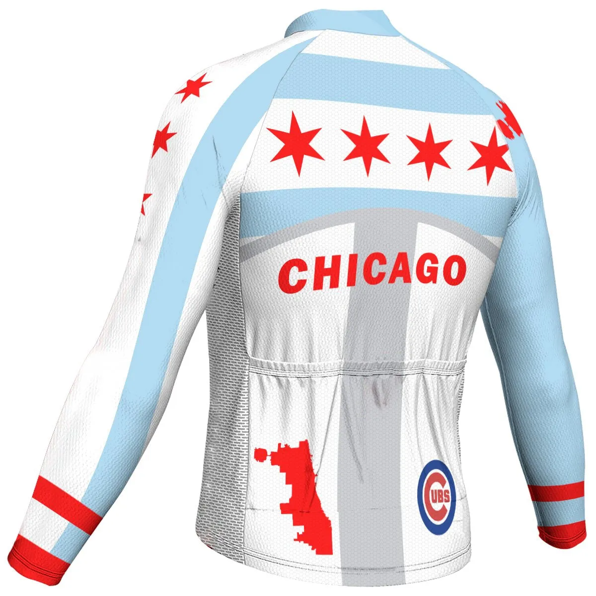 Chicago Long Sleeve Cycling Jersey for Men