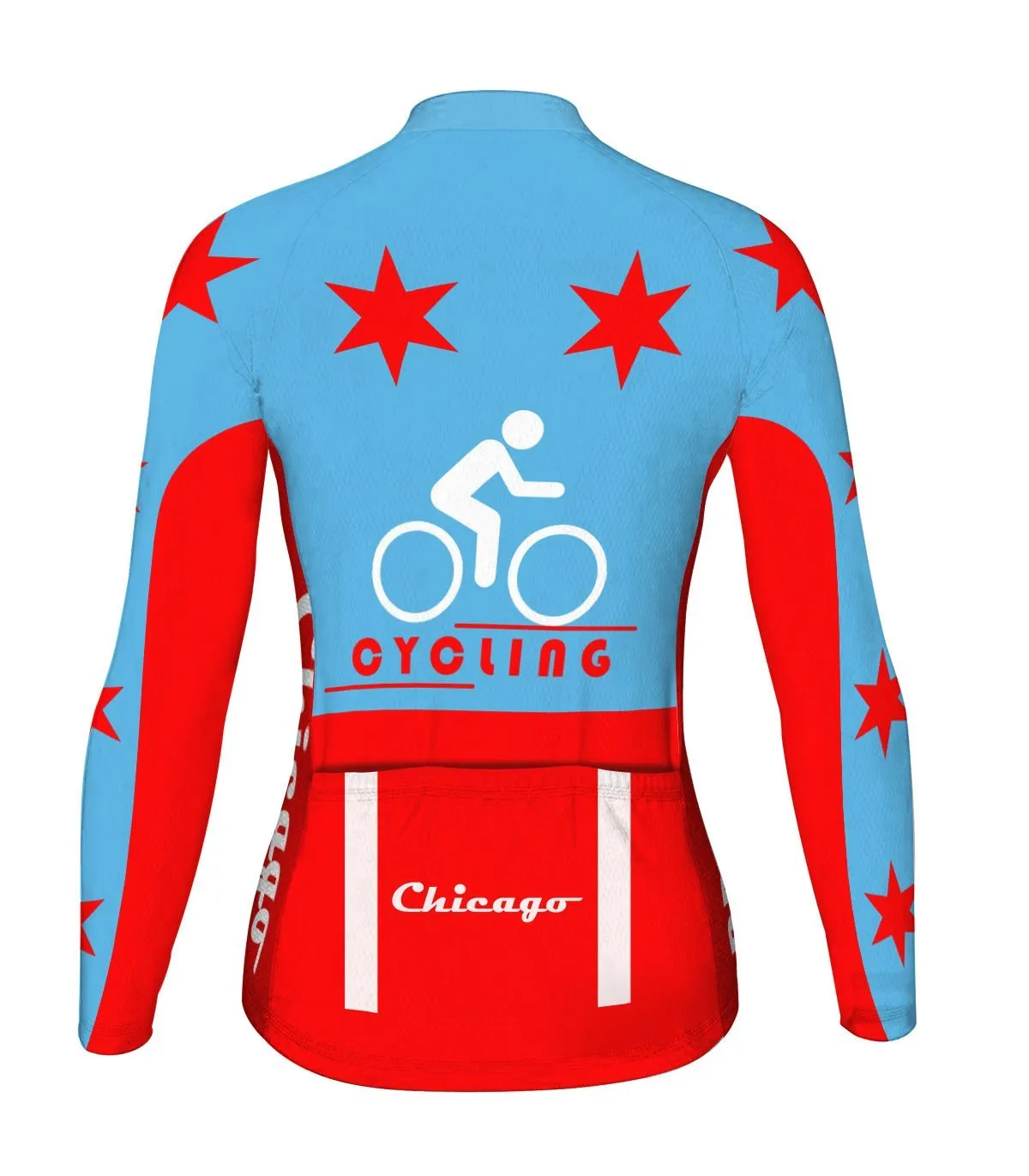 Chicago Long Sleeve Cycling Jersey for Women