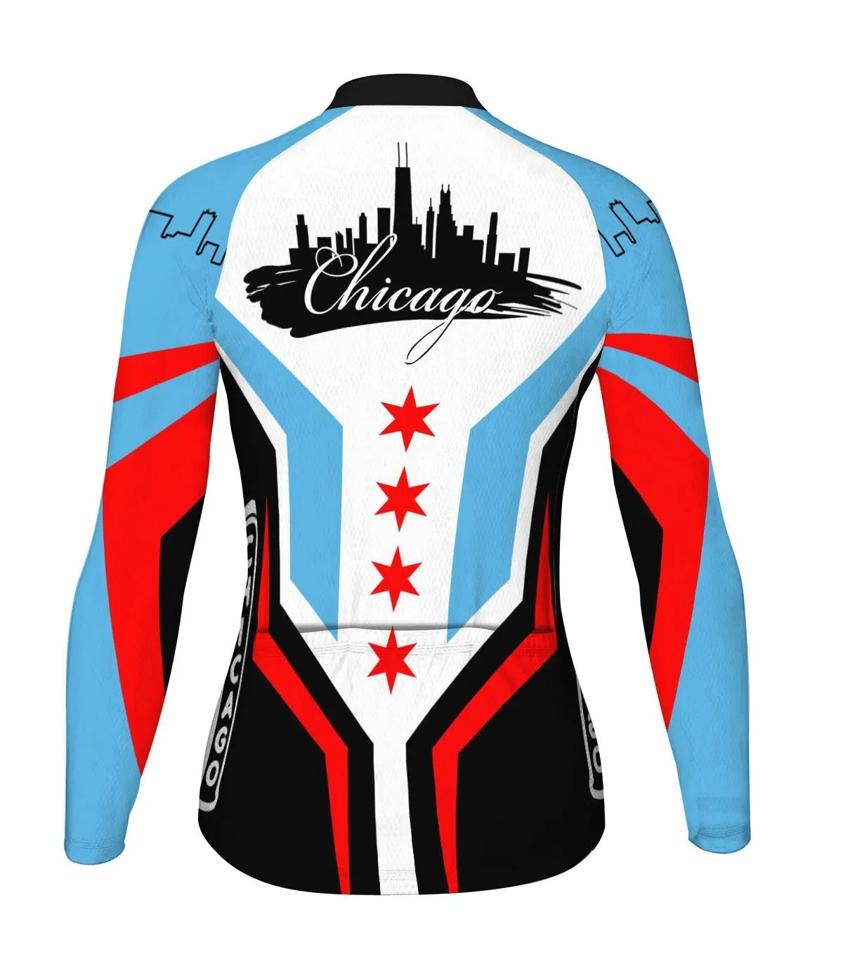 Chicago Long Sleeve Cycling Jersey for Women