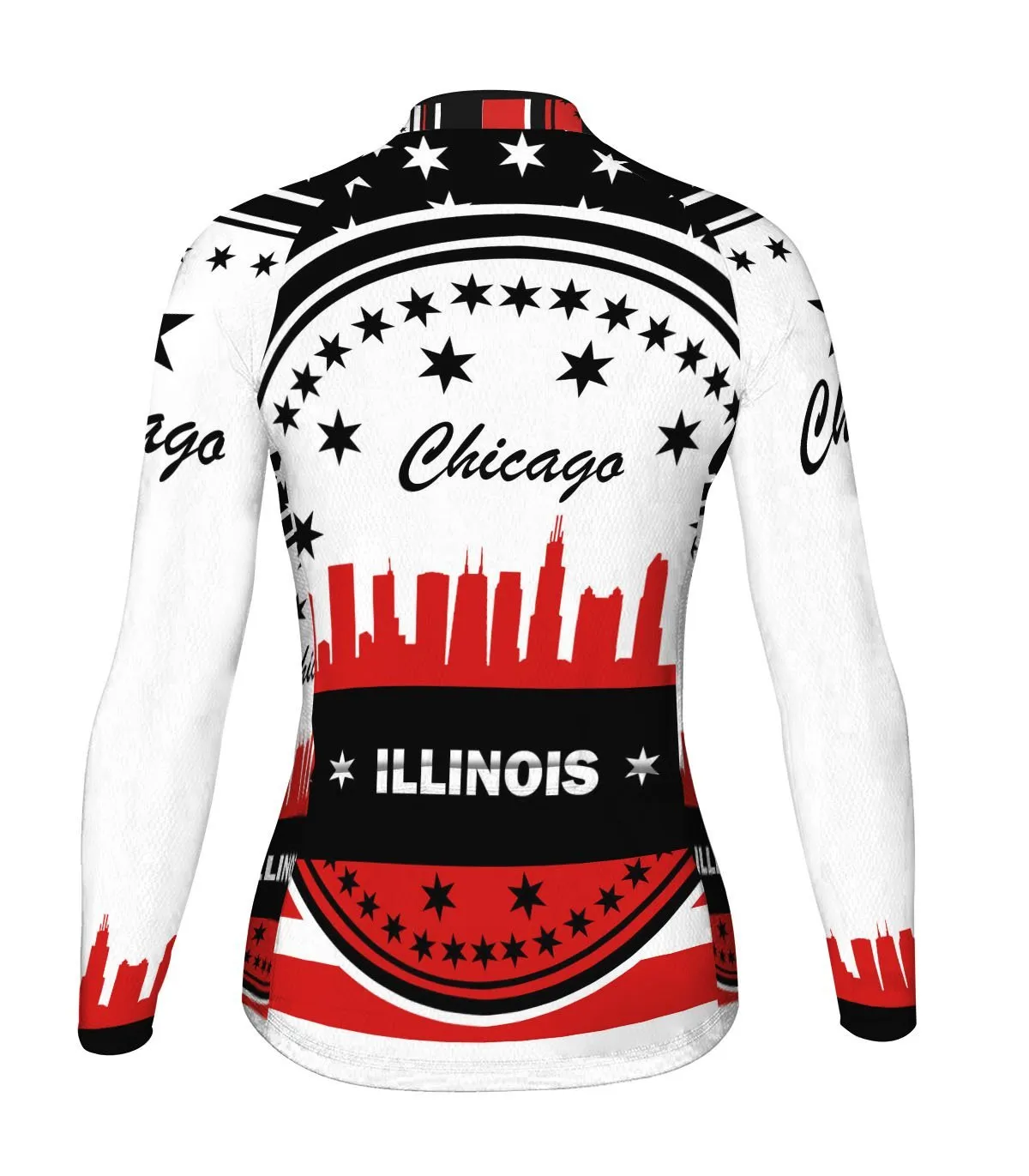 Chicago Long Sleeve Cycling Jersey for Women