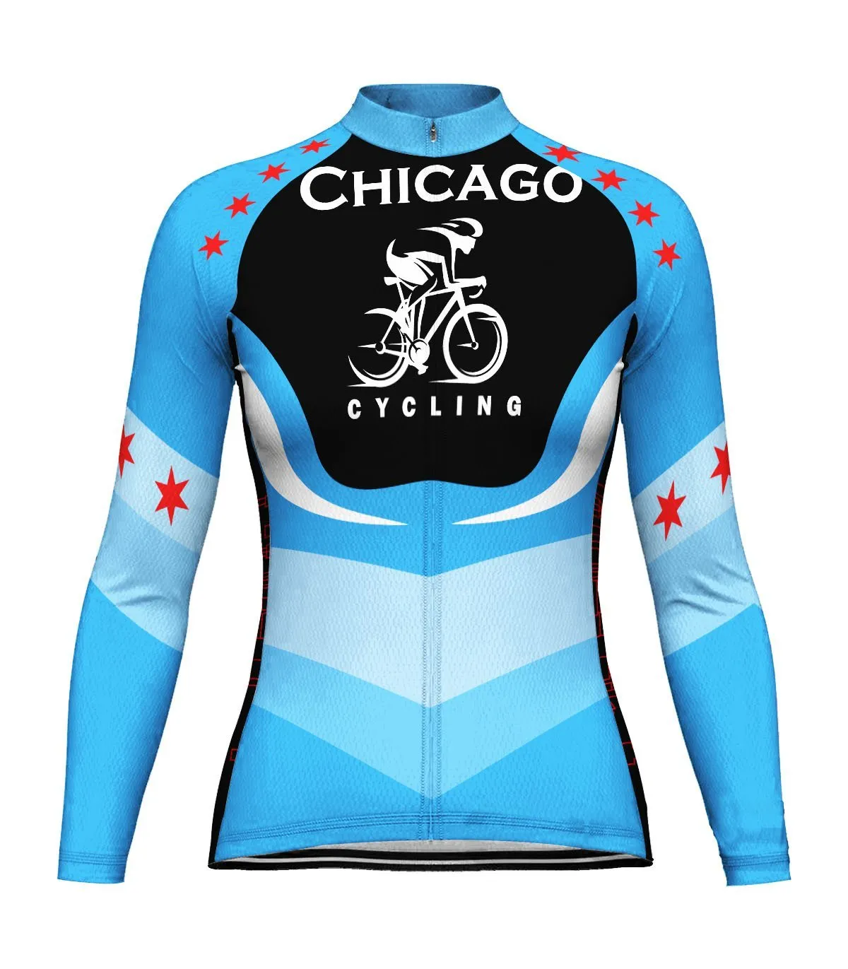 Chicago Long Sleeve Cycling Jersey for Women
