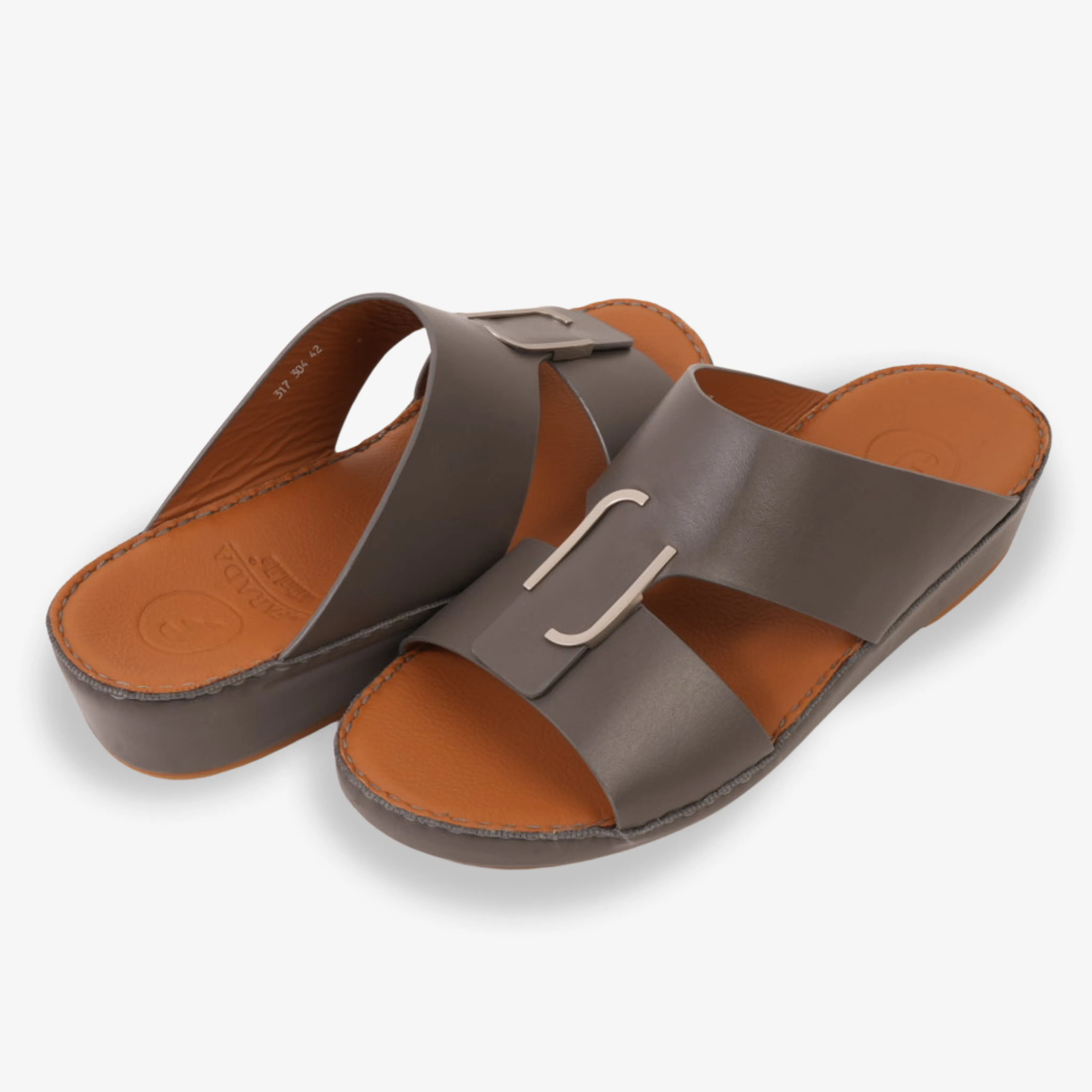 CLASSIC ARABIC NAPPA PUCCINI SANDALS FUMO