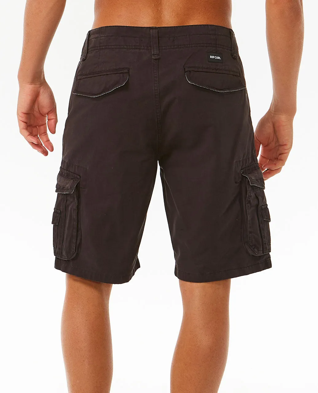 Classic Surf Trail Cargo Short - Washed Black