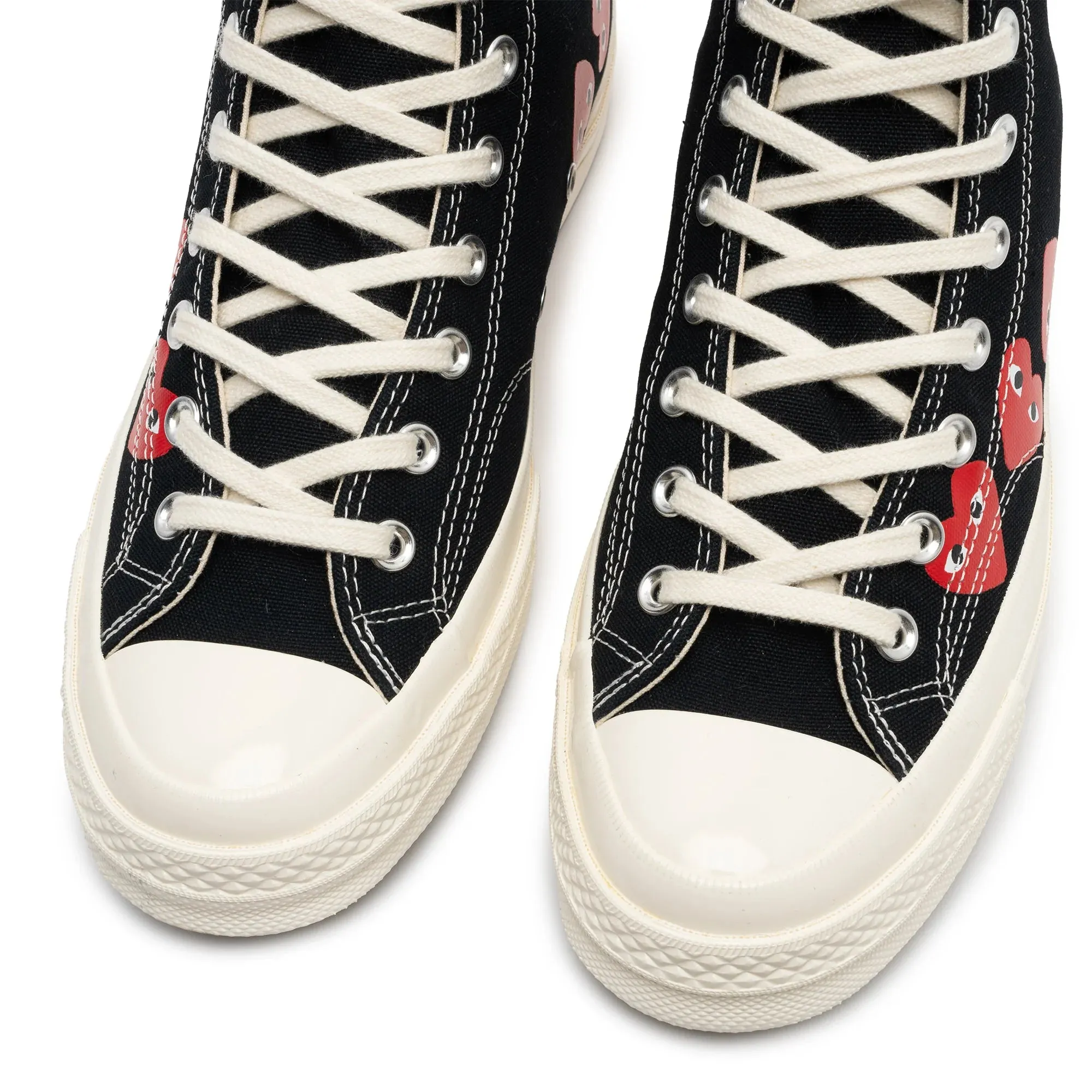 Comme Des Garçons Play x Converse Chuck Black High Cut Sneakers