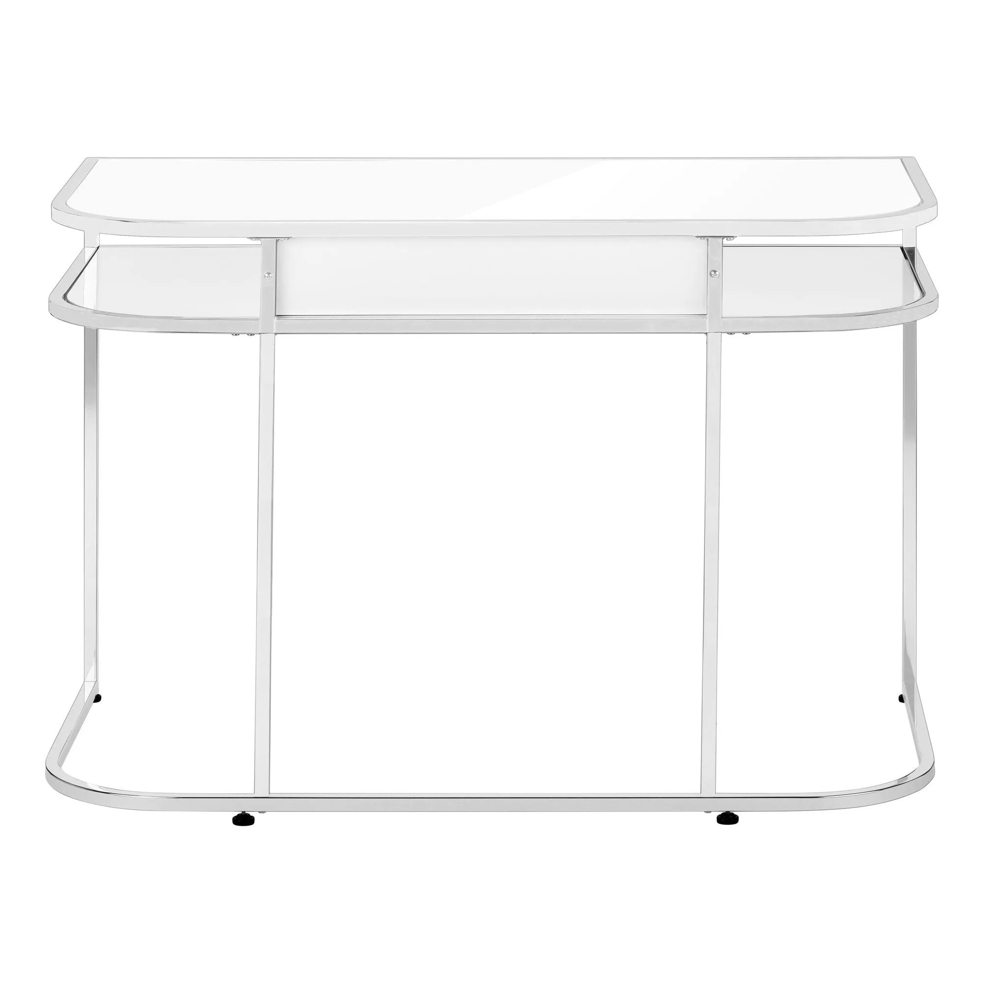 Computer Desk For Home Office, Laptop, Storage Drawers, Contemporary And Modern - White by Couch.com