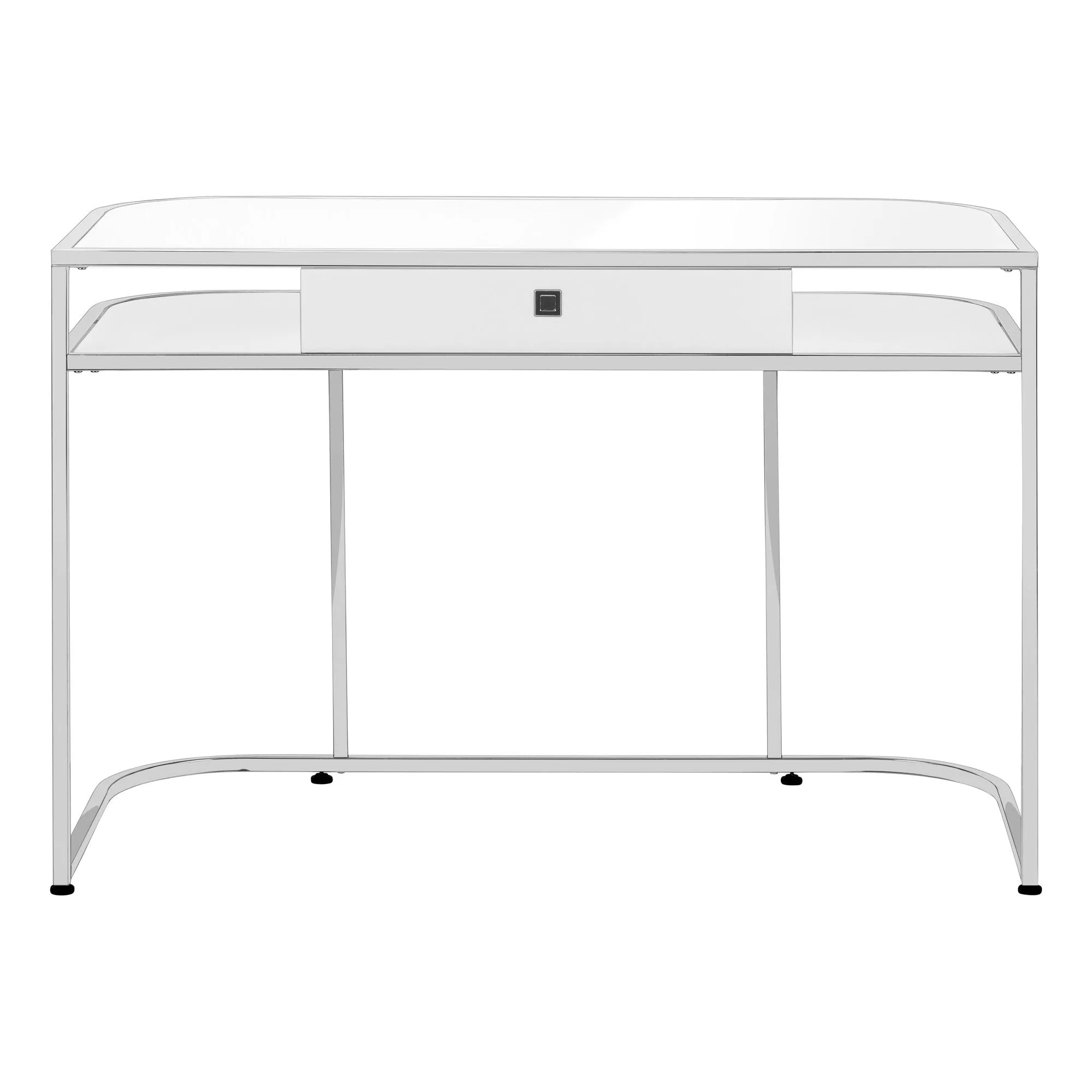 Computer Desk For Home Office, Laptop, Storage Drawers, Contemporary And Modern - White by Couch.com