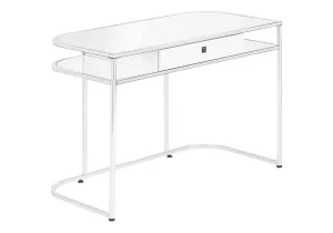 Computer Desk For Home Office, Laptop, Storage Drawers, Contemporary And Modern - White by Couch.com