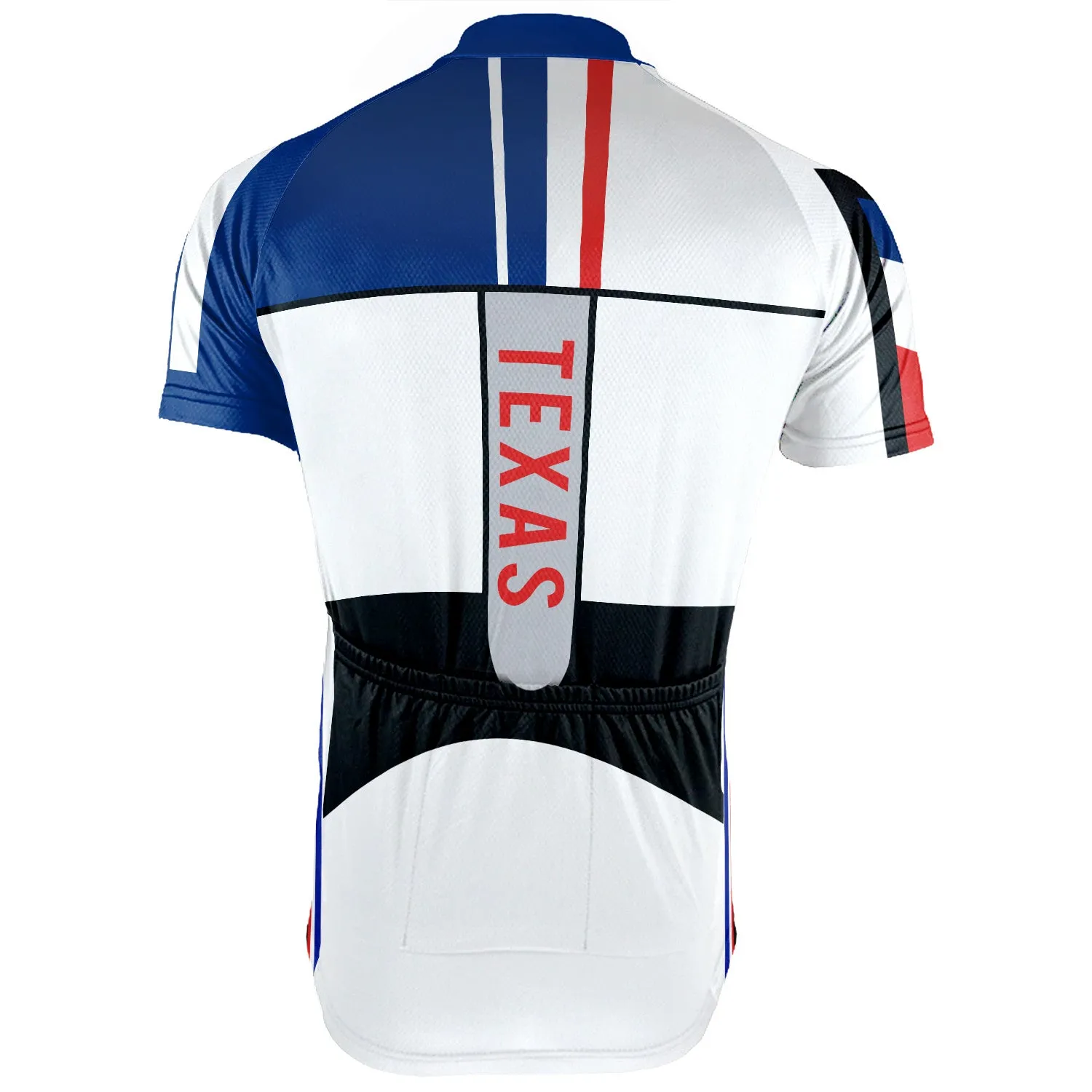 Customized Image Texas Short Sleeve Cycling Jersey for Men