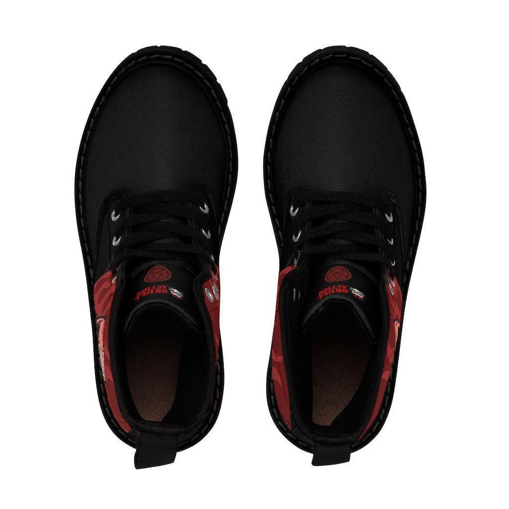 Demonia Skull Boots