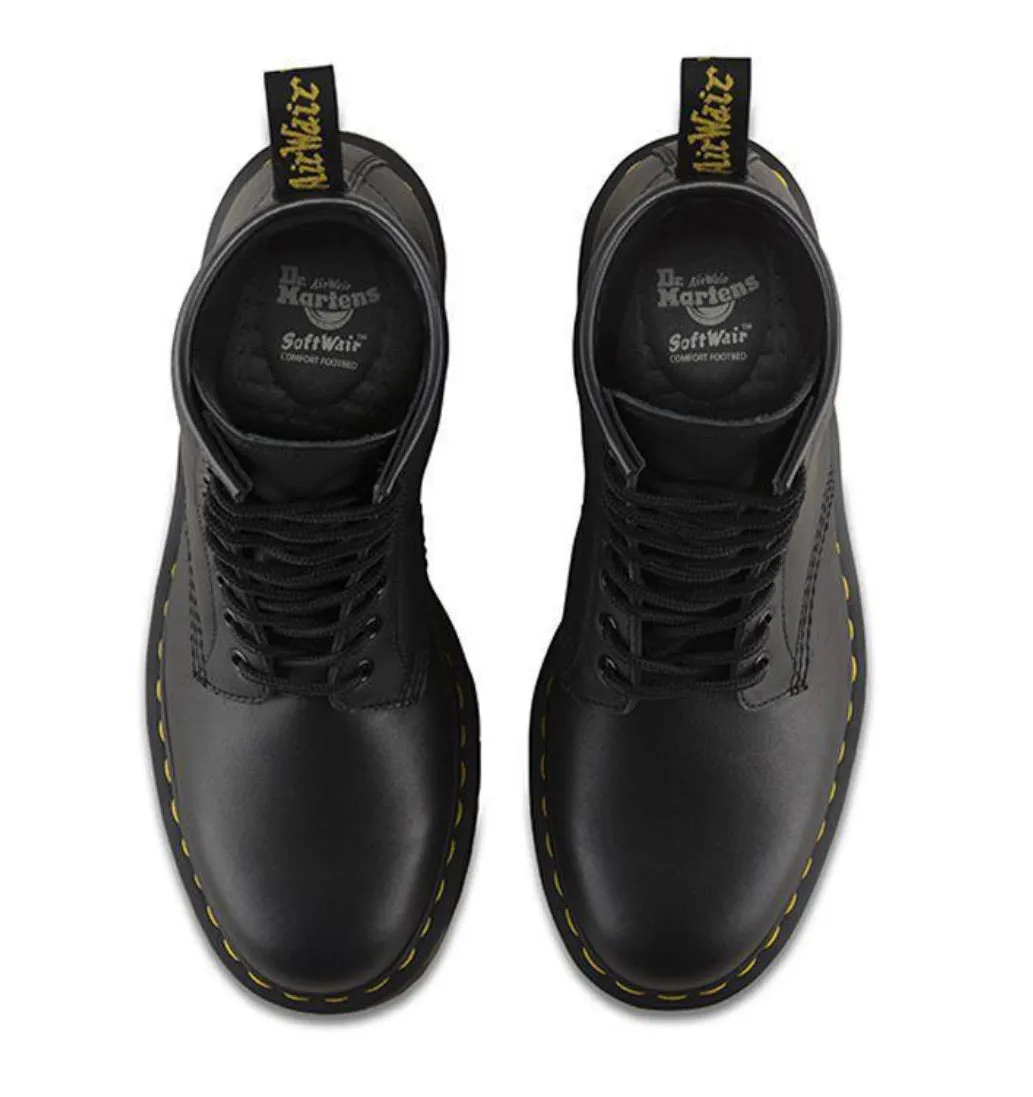 Dr. Martens 1460 Black Slip Resistant 8 Eyelet Boot Industrial Full Grain