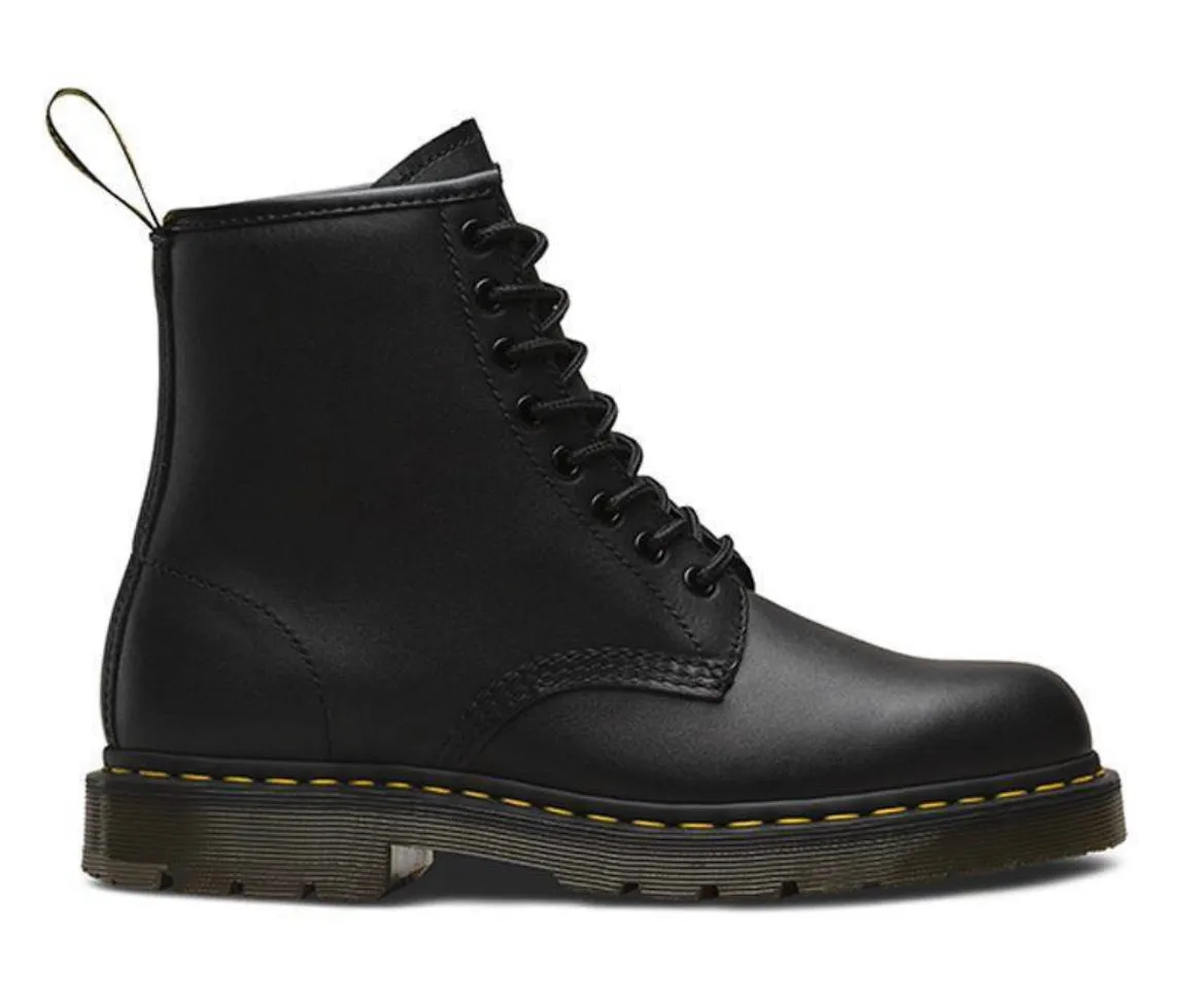 Dr. Martens 1460 Black Slip Resistant 8 Eyelet Boot Industrial Full Grain