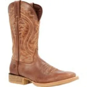Durango Mens Brown 12" Western Burnished Tan Boots