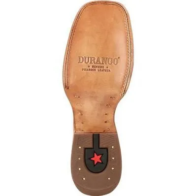 Durango® Men’s Premium Exotics Dark Brown Pirarucu Western Boot