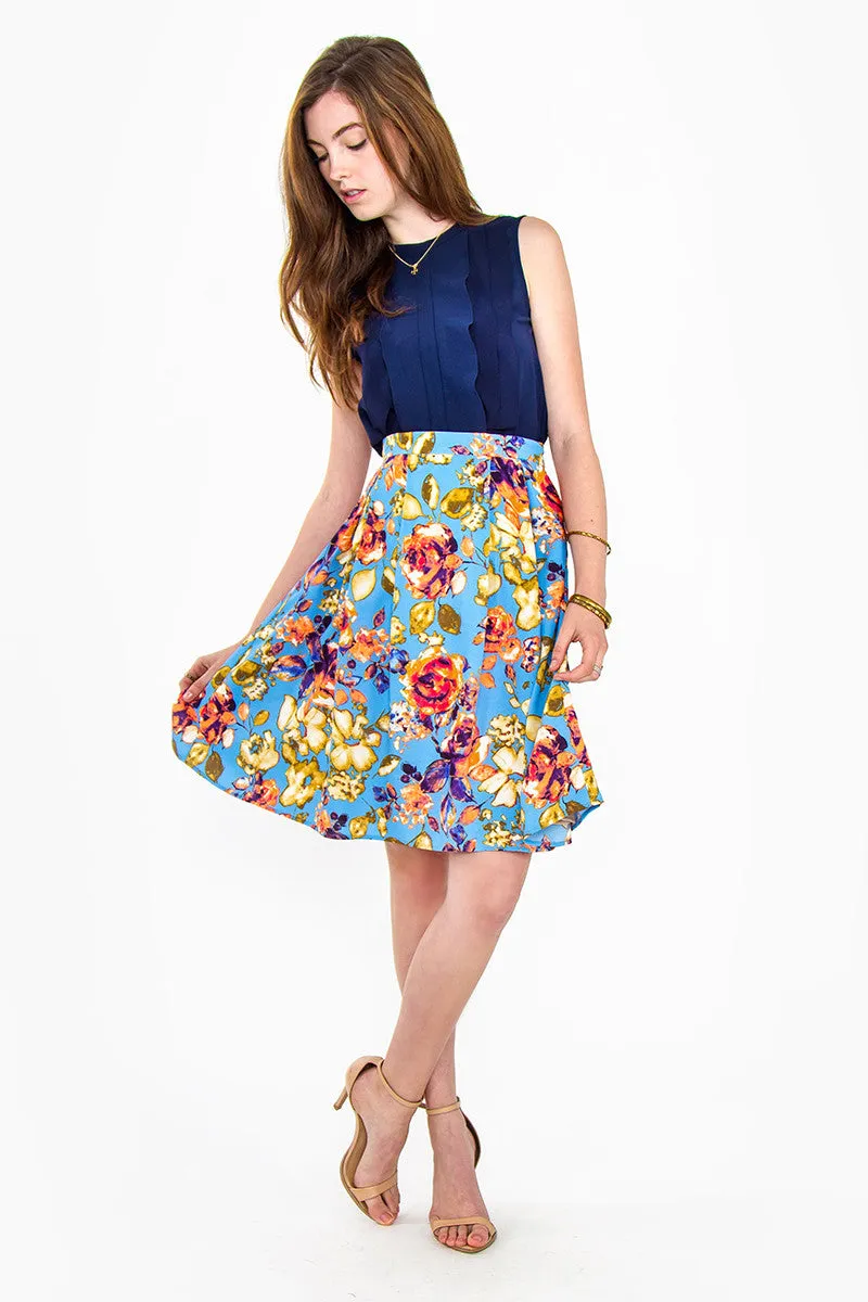 Dusk Ruffle Top