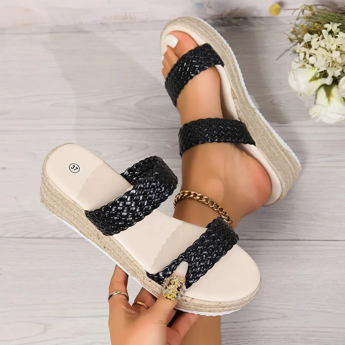 Flora | Stylish Comfortable Wedge Sandals