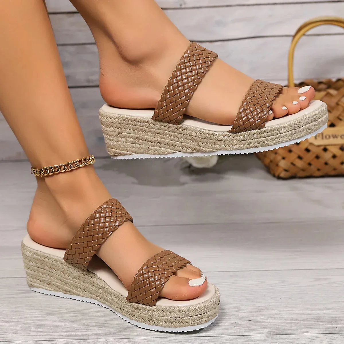 Flora | Stylish Comfortable Wedge Sandals
