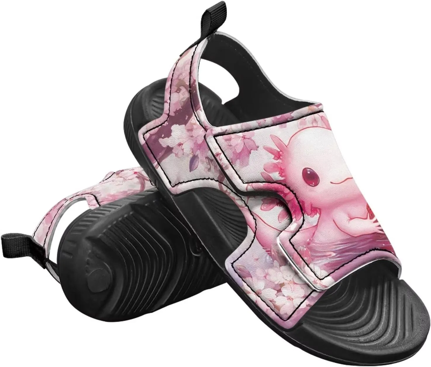 Forchrinse Girls Sport Sandals Comfort Open Toe Hiking Sandals Outdoor Beach Water Shoes for Toddler/Little Kid/Big Kid